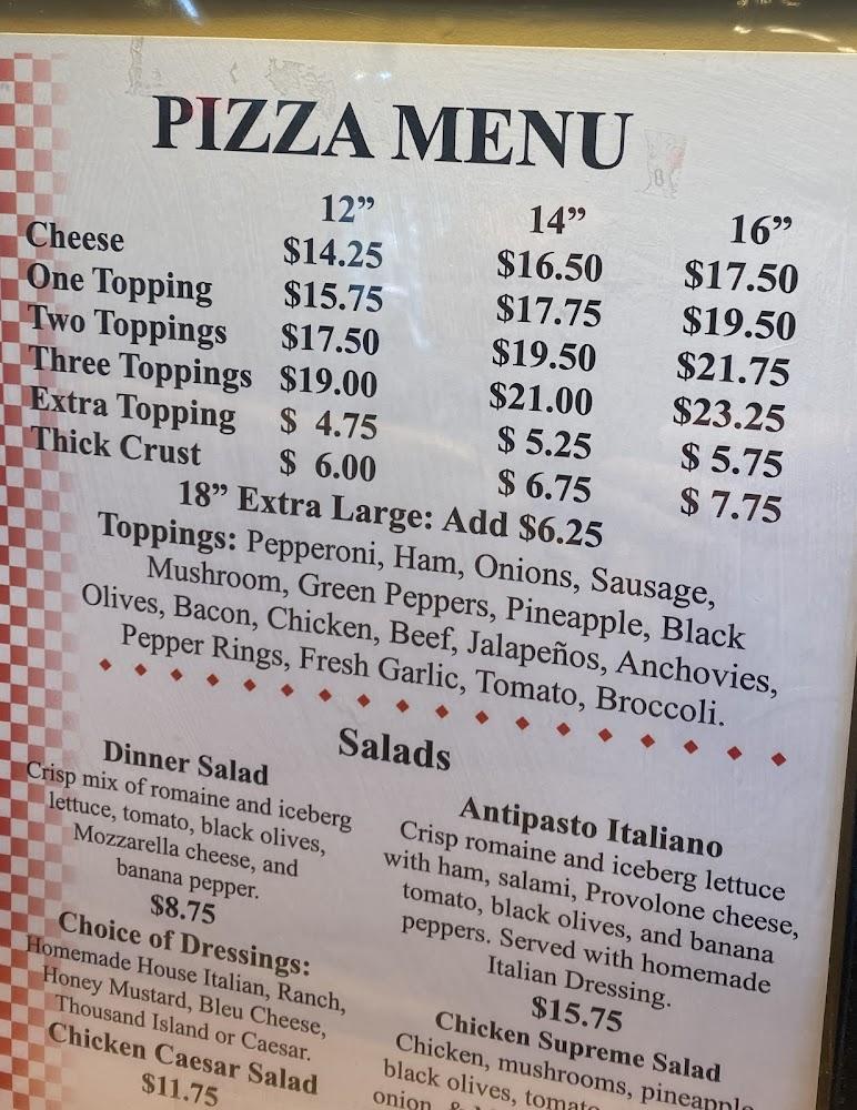 Tony's Italian Eatery Menu image 4